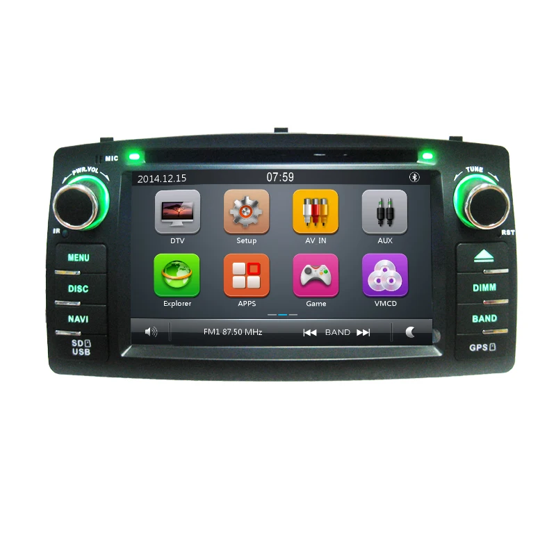 Для Toyota Corolla E120 BYD F3 2 DIN dvd-плеер с gps Радио Стерео STW емкостный экран Аудио USB мультимедиа Навигация