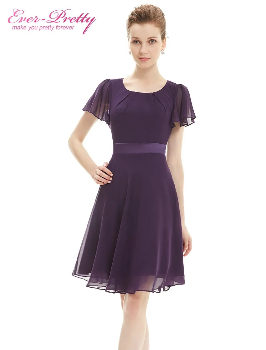 Фиолетовое Платье До Колена фото 5