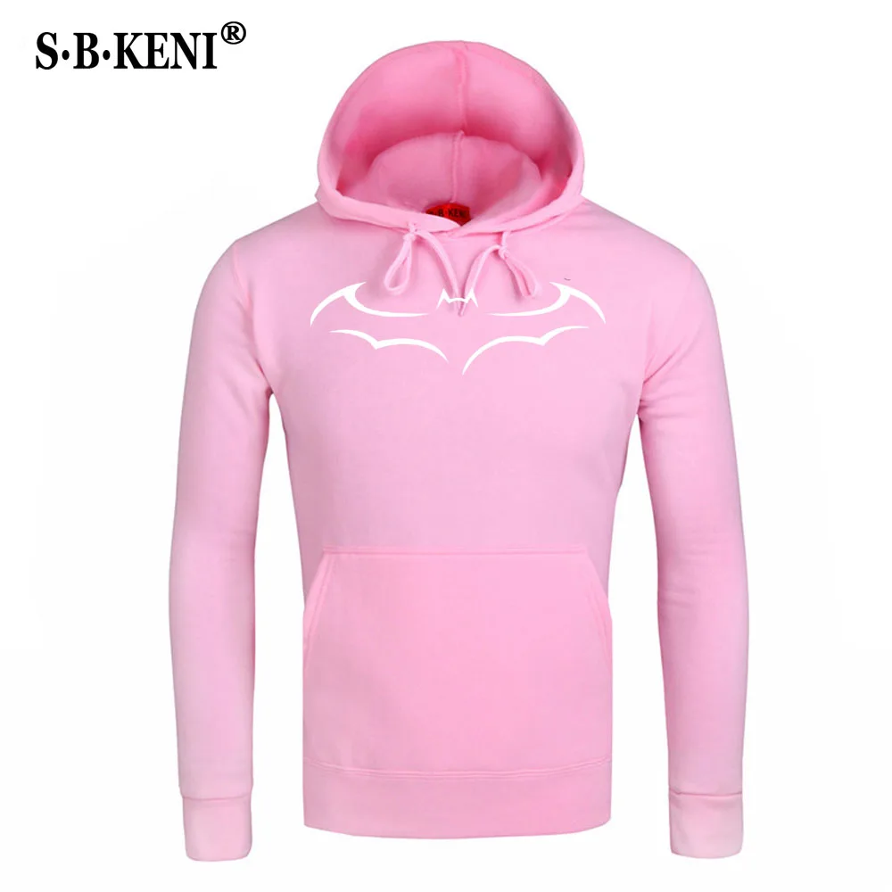 2019 Men's Hoodies Hip Hop Brand Hoodies Casual Sweatshirt with high quality Bat LOGO Print Sweatshirts Male Fashion hoodie