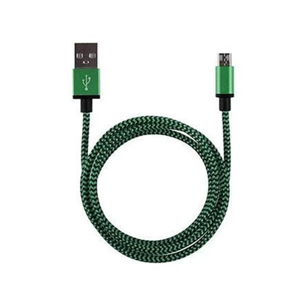 2A Micro USB кабель для зарядного устройства 1 м Плетеный алюминиевый Micro USB кабель для быстрой зарядки и синхронизации данных для телефона Android USB кабель#40