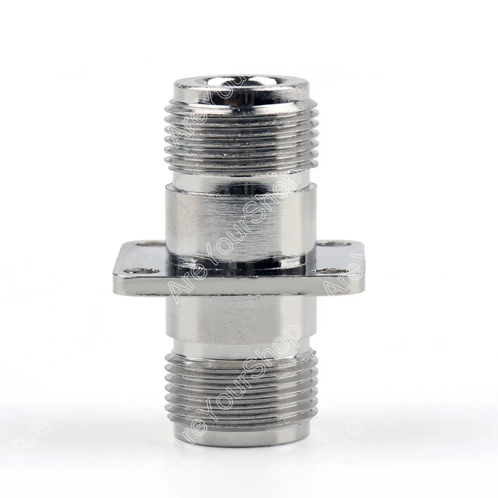

Areyourshop Sale 1Pc Adapter N Female To N Female Jack 25.4mm Flange Panel Mount RF Connector Wire C