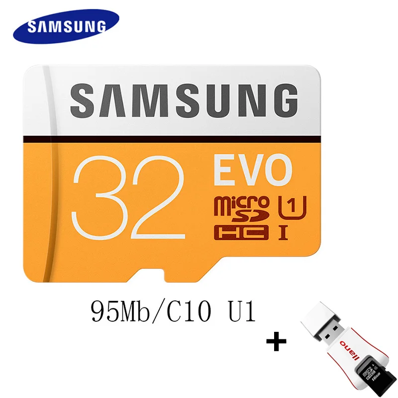 SAMSUNG Micro SD карта памяти 128 Гб 64 ГБ 32 100 МБ/с./с класс 10 U3 4 K/U1 Microsd флэш TF для телефона