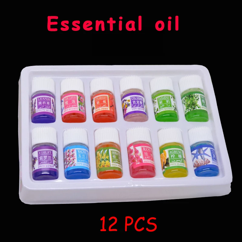 

Mini Water-soluble Oil Essential Oils for Aromatherapy Lavender Oil Humidifier Oil with 12 Kinds of Fragrance Rose