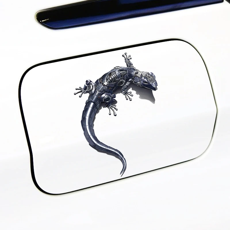 

Aliauto Car Styling Mechanical Gecko Funny Car Sticker Waterproof Decal for Volkswagen Polo Golf 7 Ford Focus Renault Toyota Kia