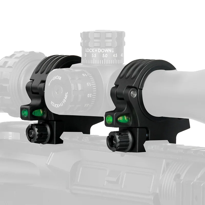 Rifle de Caça Montar com Nível de Bolha 30 para 35mm Canis Latrans Escopo Montar Gz24-0193 13 Acessórios e suporte de extensão