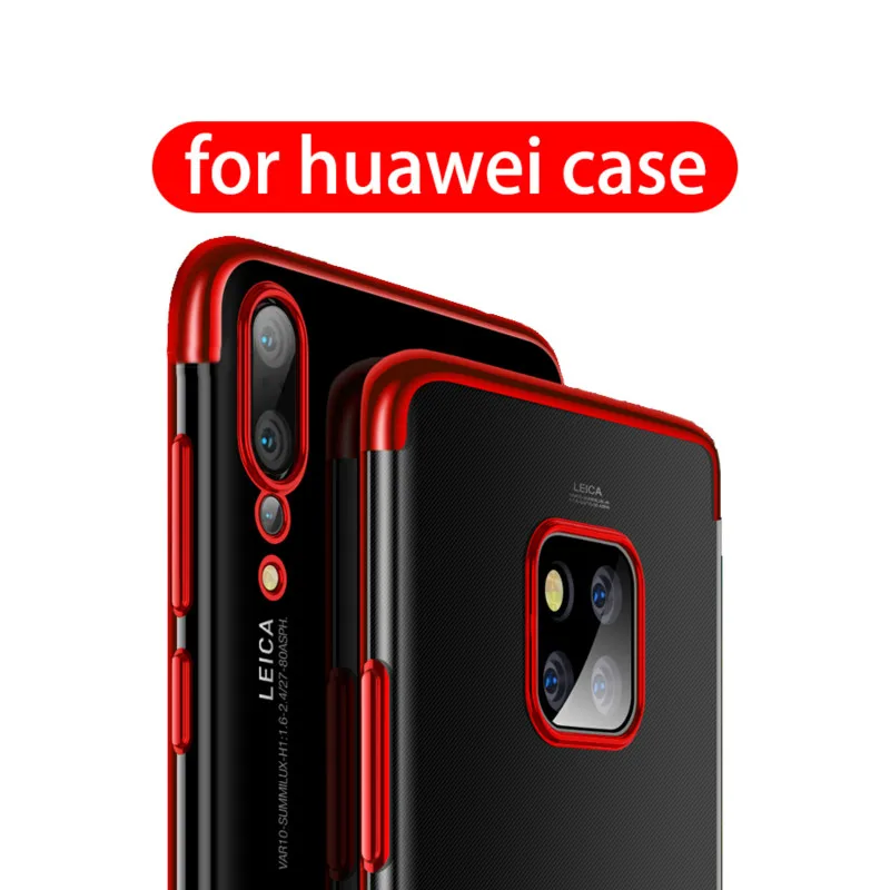 Мягкий прозрачный чехол для huawei Y5 Y6 Y7 Y9 Prime P Smart Z прозрачный ТПУ чехол для Honor 20 Pro 20i 10i 10 8S 8A покрытие