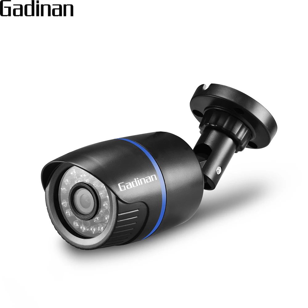 GADINAN 1080P 2MP HI3518E Bullet IP Camera Outdoor Security IP DC 12V Or 48V PoE Optional