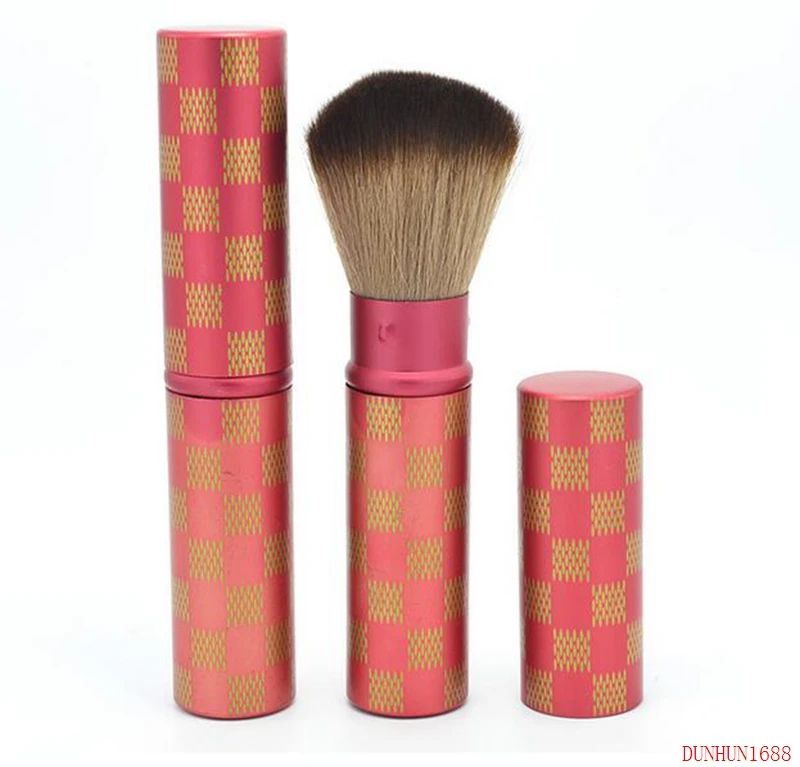 Pincel de Blush Ondulado de Seda de Nylon Telescópica Cabelo Alergia Beleza Ferramentas Multi-cor Opcional 11 Cheap Aplicador de sombra