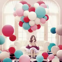 5PC/Lot 36″ Inch Giant Ballon Decoration Birthday Wedding Party Celebration Decor Latex Matte Balloons Party Supplies Ballonnen