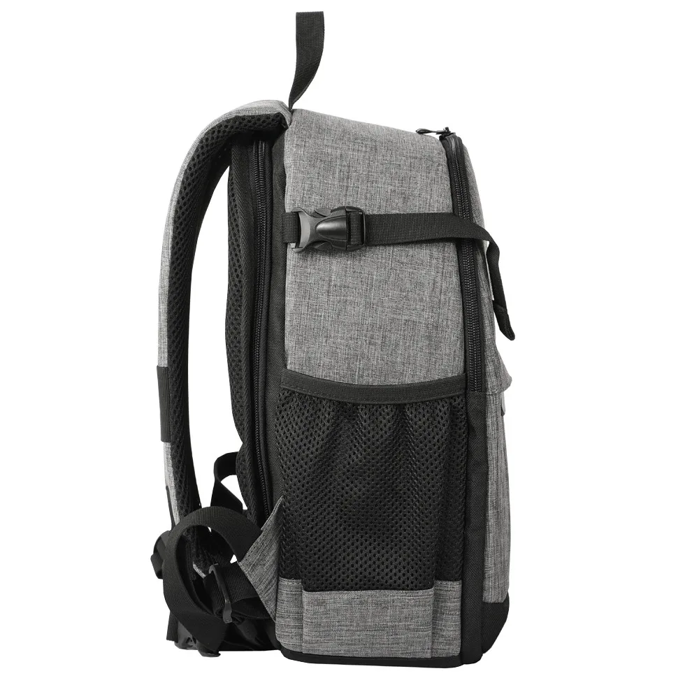 para Mulheres dos Homens Preta à Prova Capa de Chuva para Canon Anti-roubo Foto Camear Ombros Bolsa Cinza Mochila d' Água w - Nikon Sony Dslr - Image 3