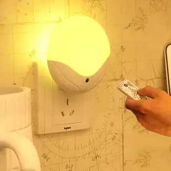 

Dragonpad Remote Control Night Light with Light Controlled Sensor 100-240V