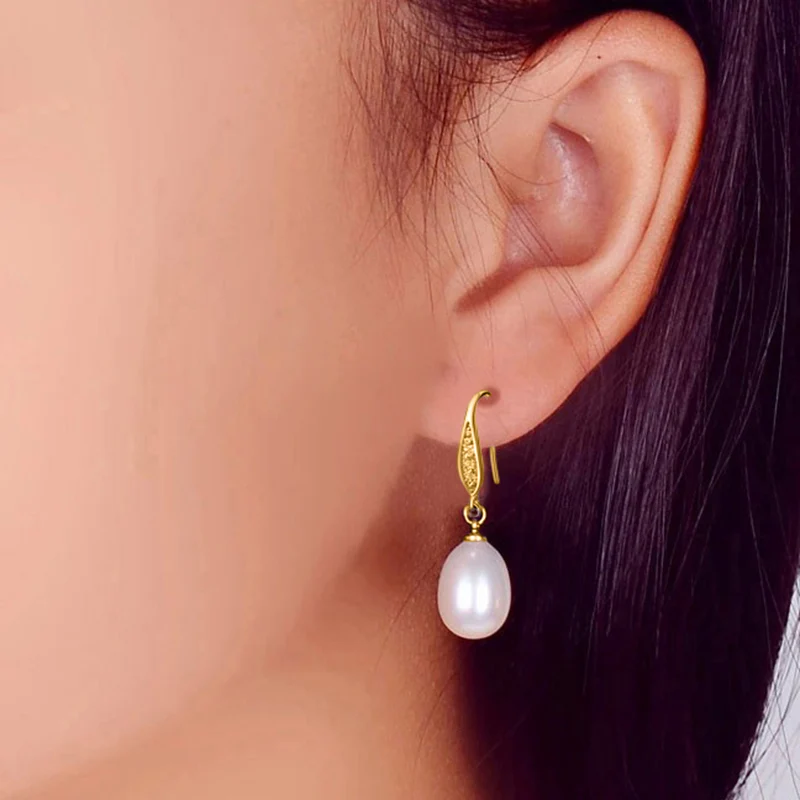 Женские серьги с пресноводным жемчугом|earring jewelry box|jewelry box for salejewelry tous |