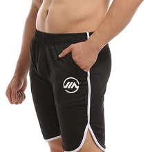 GYMOHYEAH для мужчин's тренажерные залы шорты для фитнеса бодибилдинга сжатия и быстрое высыхание печатных повседневные шорты Высокое качество Мужская одежда