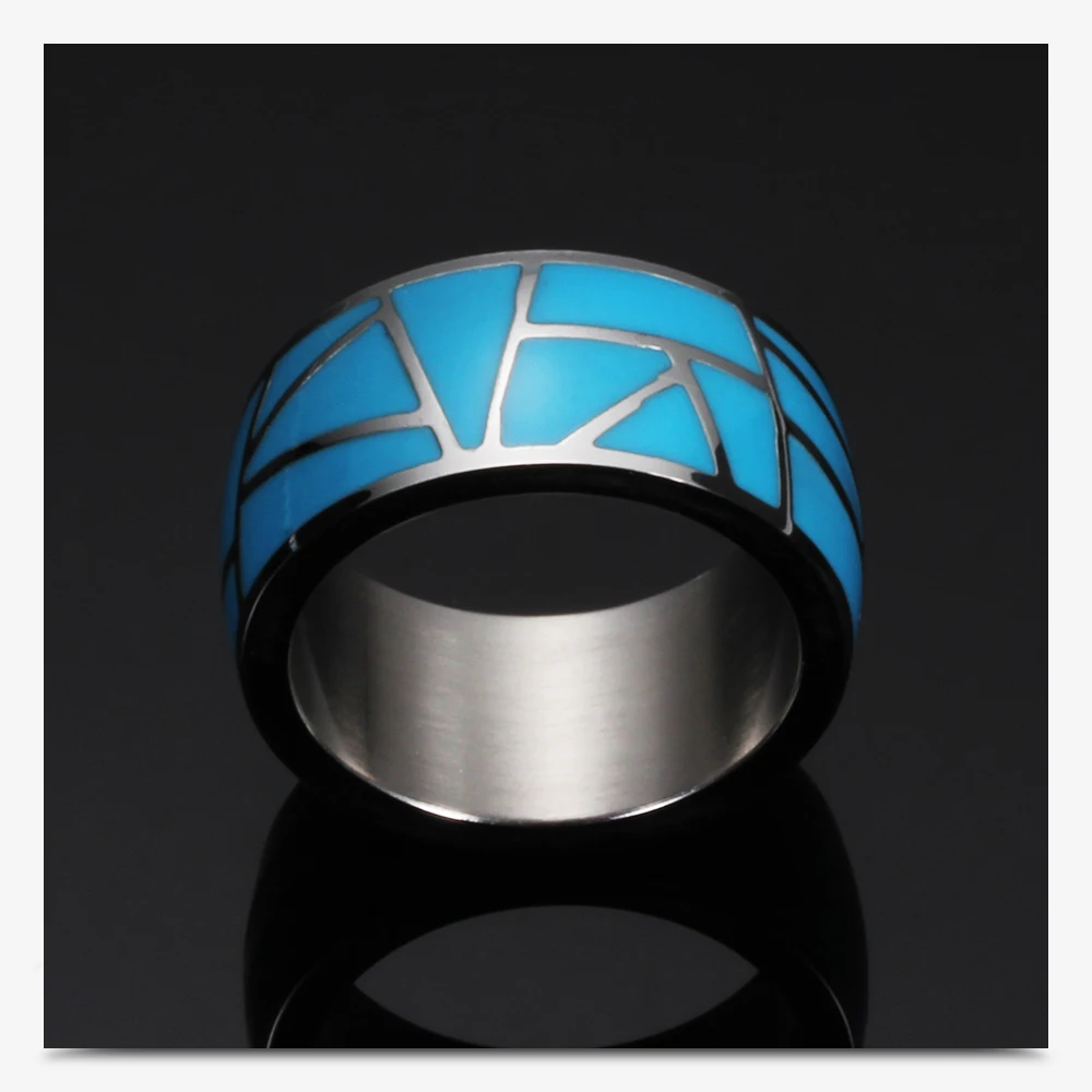 Цена по прейскуранту завода модные оптовые Blu капельные кольца для женщин обручальное кольцо из нержавеющей стали кольцо дропшиппинг мужские ювелирные изделия
