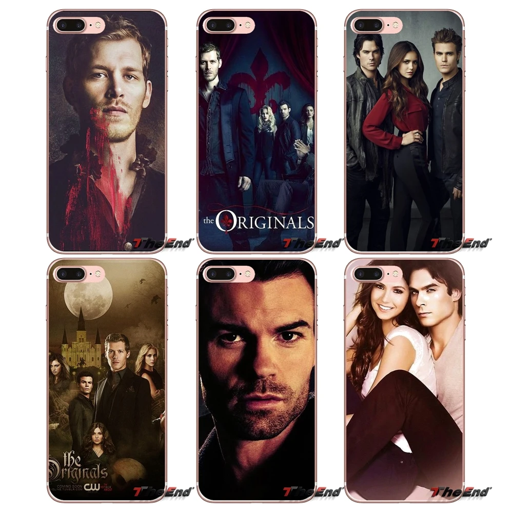 Чехлы для iPhone X 4 4S 5 5S 5C SE 6 6S 7 8 Plus Samsung Galaxy J1 J3 J5 J7 A3 A5 2016 2017 Дневники вампира Ian Somerhalder |