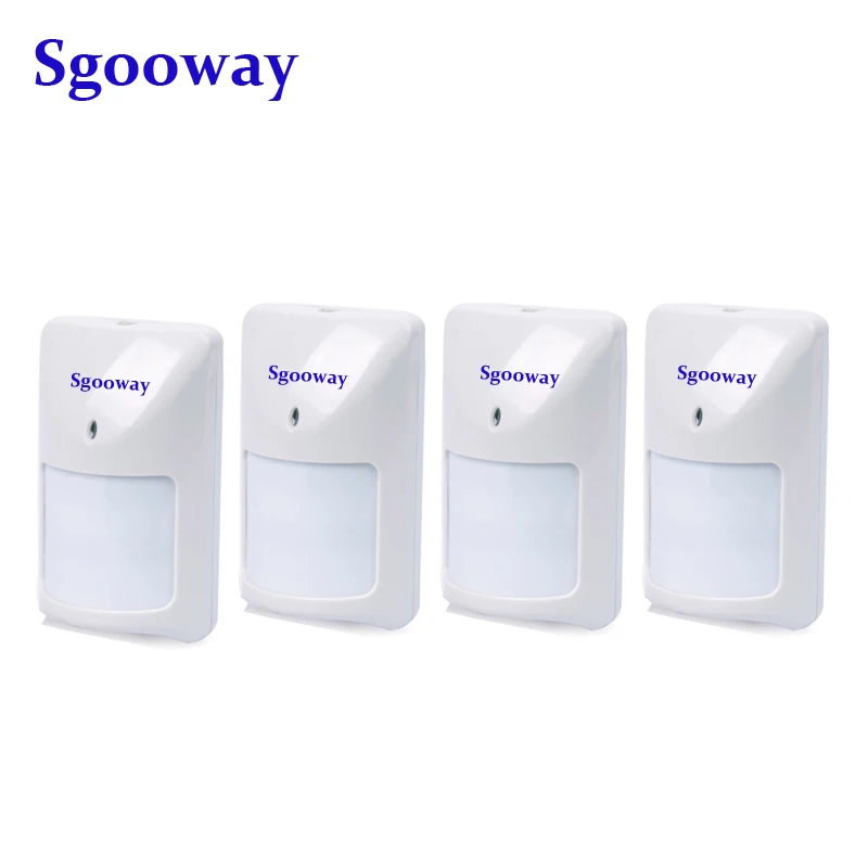 Sgooway Wired PIR sensor Wired motion detector infrared sensor for home alarm 