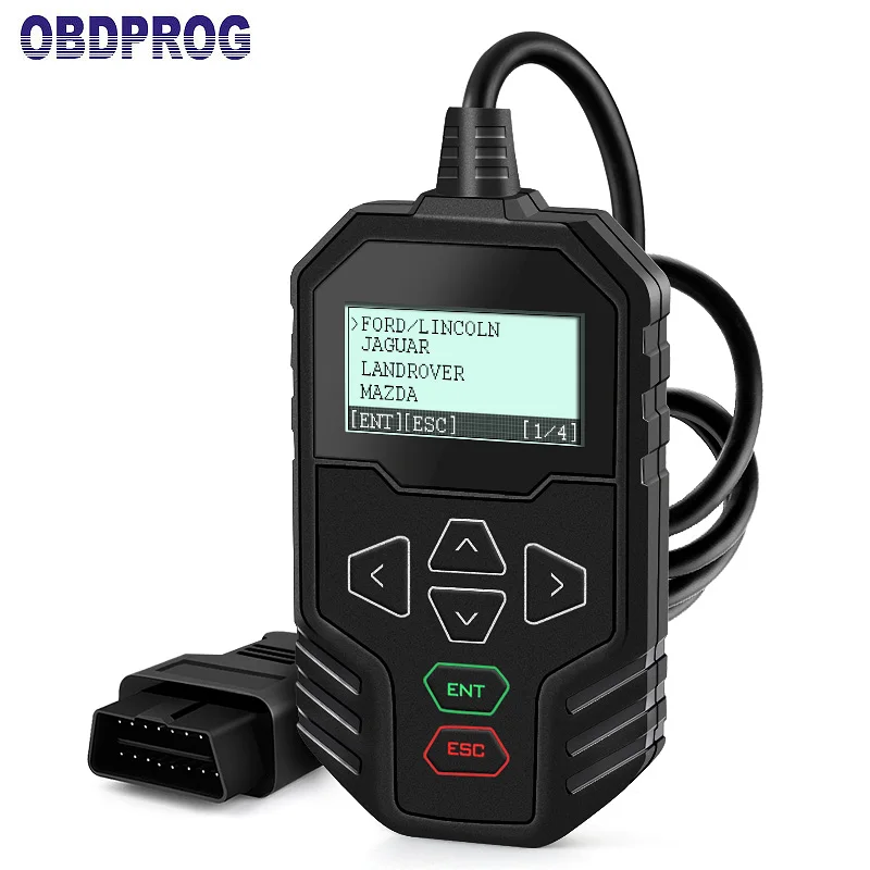 

OBDPROG Autp Car Key Programming for Land Rover Jaguar Ford Mazda Nissan Suzuki Peugeot Citroen Key Lost Program Odometer MT001