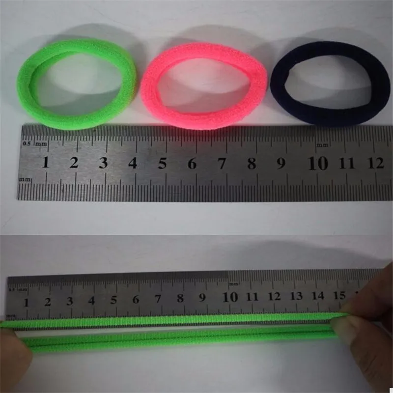 0-6 Years Old Rubber bands Diameter 3cm Rainbow Color Gum For Hair hair accessories gum hair girl