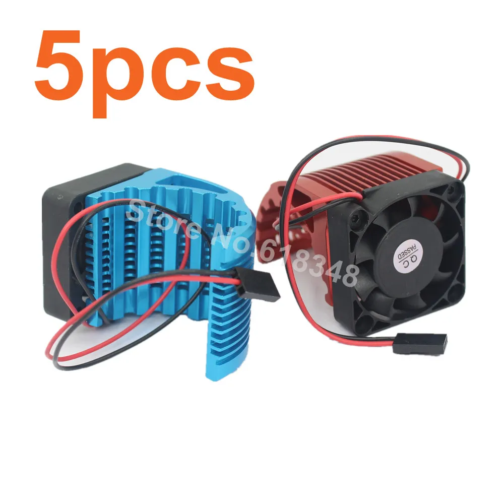 5pcs 42mm Heatsink Cooling Fan For RC Car Spare Parts