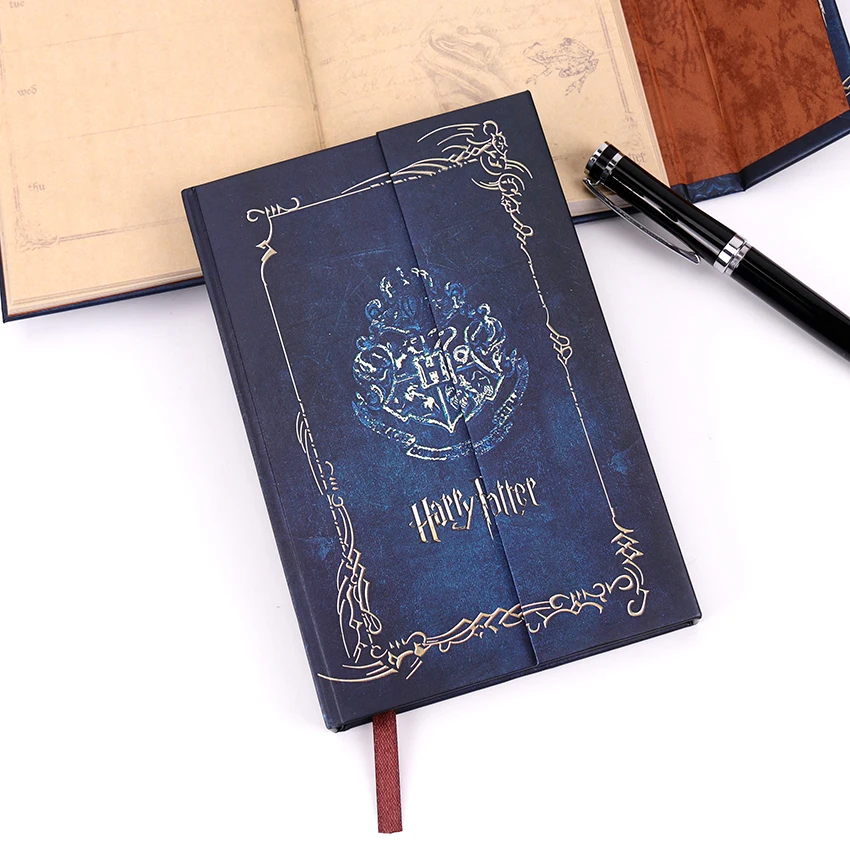Винтажный Дневник для записной книжки Гарри Поттера с календарем 2020-2018 в стиле ретро с твердой обложкой