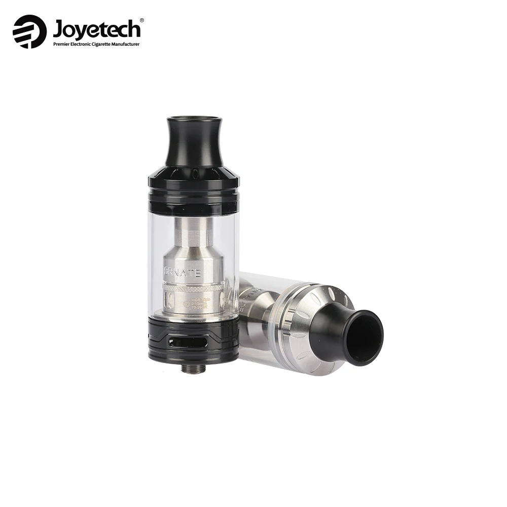 

Original Joyetech ORNATE Atomizer Tank with 6ml Capacity Ornate Tank fit MGS Triple Coil Head 0.15ohm Coils Vape E Cigarette