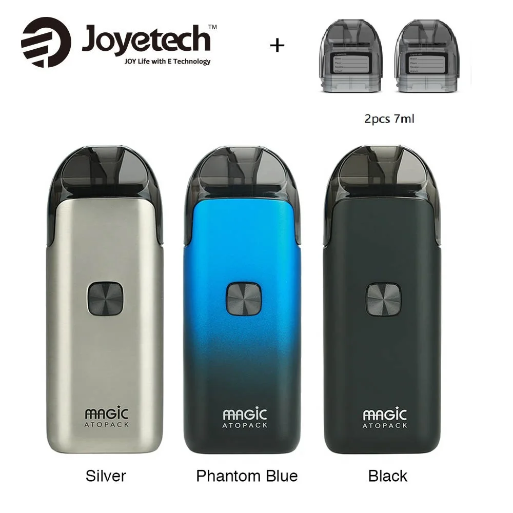 

Joyetech Atopack Magic Starter Kit 1300mAh with Innovative Single Switch Design Can Changeable Cotton Vape Kit vs Renova Zero