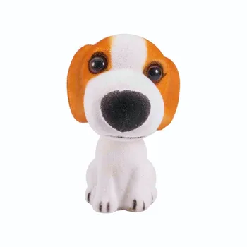 

Interior Car Ornament Shaking Head Dog Decoration Mini Puppy Nodding Dogs Shaking Head Toy 1 Pcs