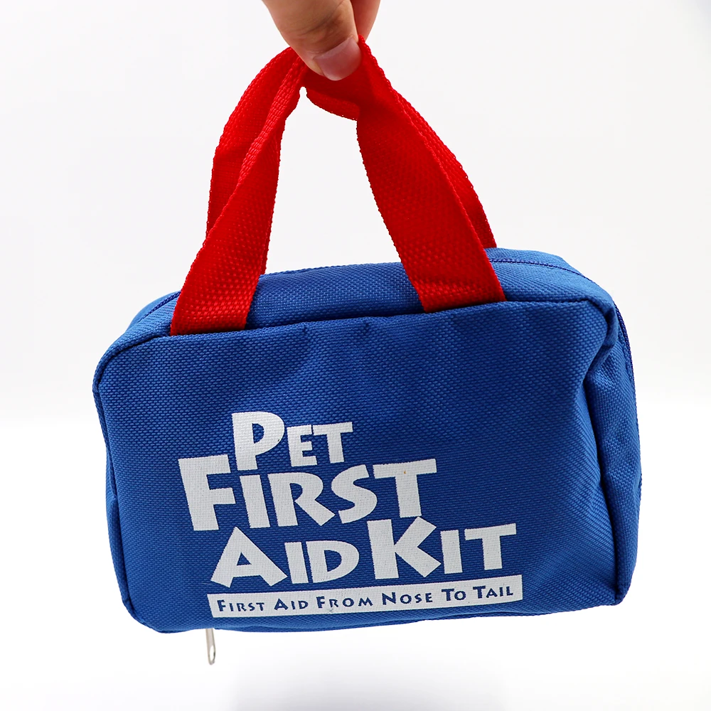 BearHoHo Домашние животные аптечки удобная сумка для дома на открытом воздухе путешествия Кемпинг Туризм 25 штук синий