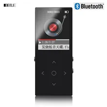 New arrival BENJIE K8 Mp3 player bluetooth with Touch Screen Hifi sound 8GB Music player with FM Radio Ebook photo viewer