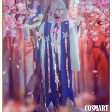 [Сток] Fate/Grand Order FGO Merlin косплей костюм цветок волшебник Мерлин Хэллоуин костюм для женщин