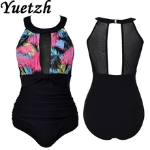 Цельный купальник женский купальник цельный плюс размер купальный костюм русская одежда для плавания пляжная одежда купальный костюм больших размеров