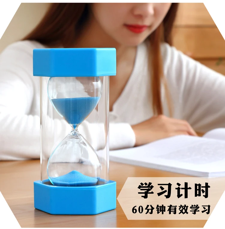 

1~60 Minute Sand Hourglass Timer Plastic Glass Sandglass Clock Timer Home Decor Home Decoration Craft Ornaments Valentine Gifts