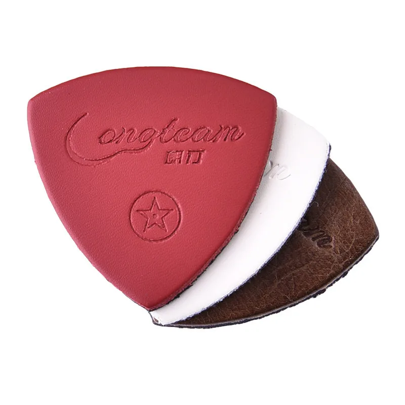 Набор гитарных кирок из овечьей кожи набор для укулеле 3 шт.|guitar picks|wholesale guitar
