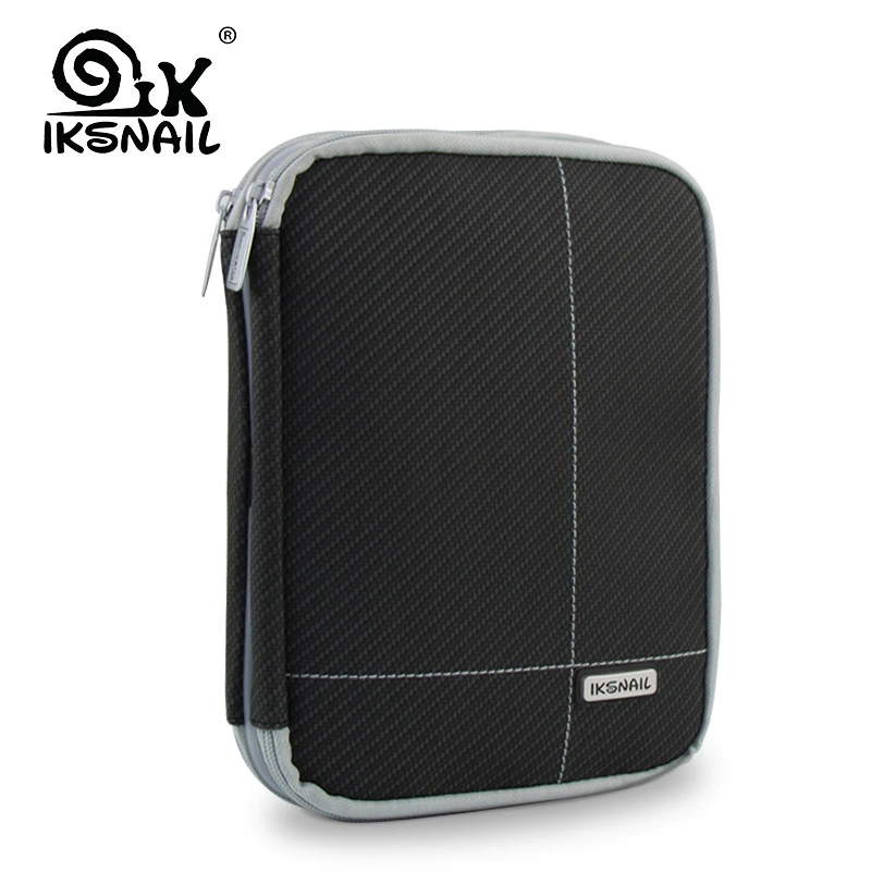 

IKSNAIL Multifunctional Bag Data Cable Earphone Wire Battery For Ipad Storage Bag Power Bank Case Digital Electronic Accessories