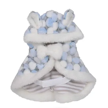 

Puppy Dog Clothes Winter Dog Cloak Outfits Pet Jackets Clothing Costume Coat Hooded