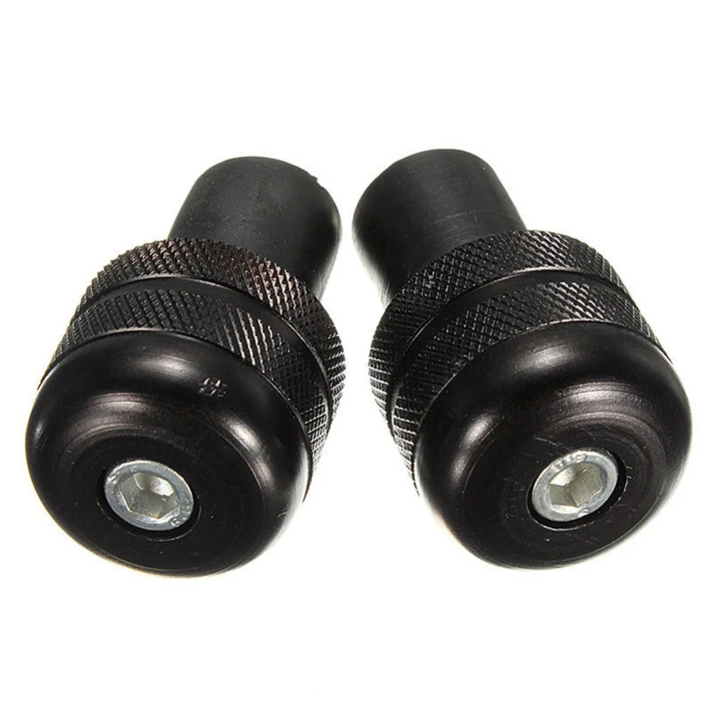

Hot Sale 2 Pieces/lot Motorcycle Anti Vibration Balance Handle Bar End Plug Grip Ends Caps 22mm