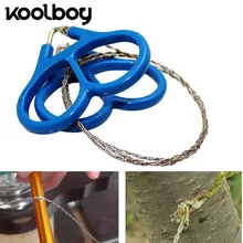 Портативное наружное пластиковое стальное проволочное кольцо для пилы, прокрутка для путешествий, кемпинга, аварийного выживания, ручной инструмент, складной механизм, карманная пила