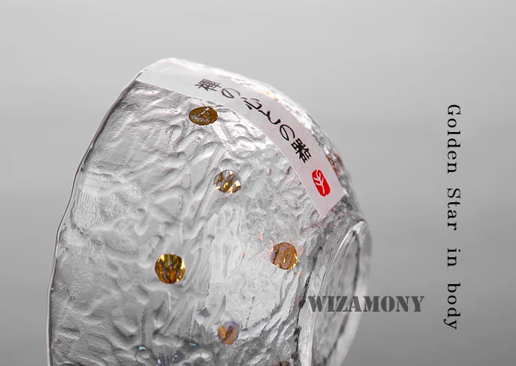 1 шт. wizamony Drinkware Трассировка дизайн в золотом японском стиле кружка с молотком термостойкая китайская кунг-фу чайная церемония чашка чая, кружка