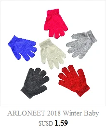 ARLONEET/ зимние детские перчатки, 1 пара милых детских перчаток с рисунками из мультфильмов для маленьких мальчиков и девочек, не царапающиеся варежки для новорожденных, тканевые перчатки, подарок