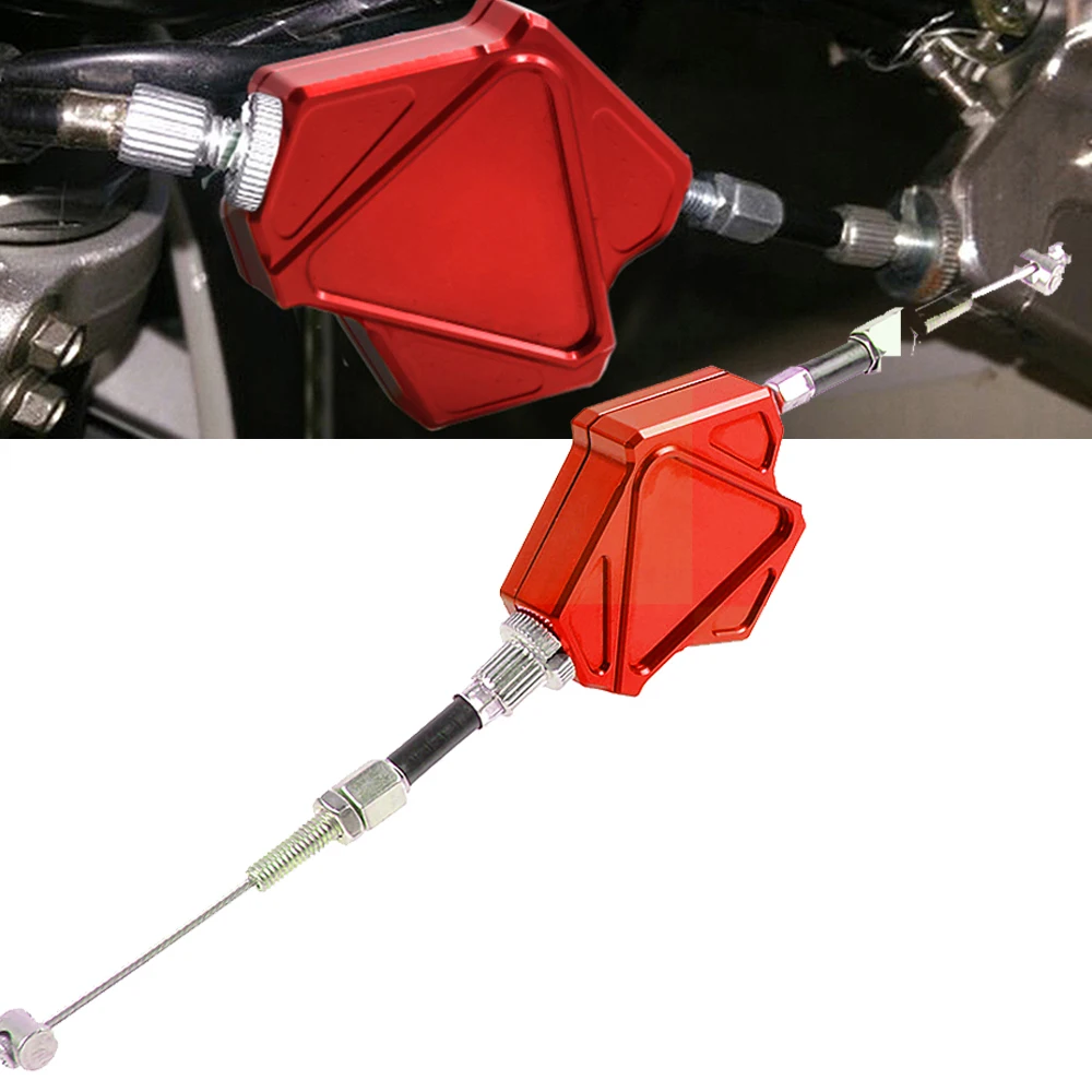 

For Honda CRF450RX CRF250X CRF450X CRF250L/M CRF250 RALLY CRF1000L XR250 Dirt Bikes Stunt Clutch Lever Easy Pull Cable System