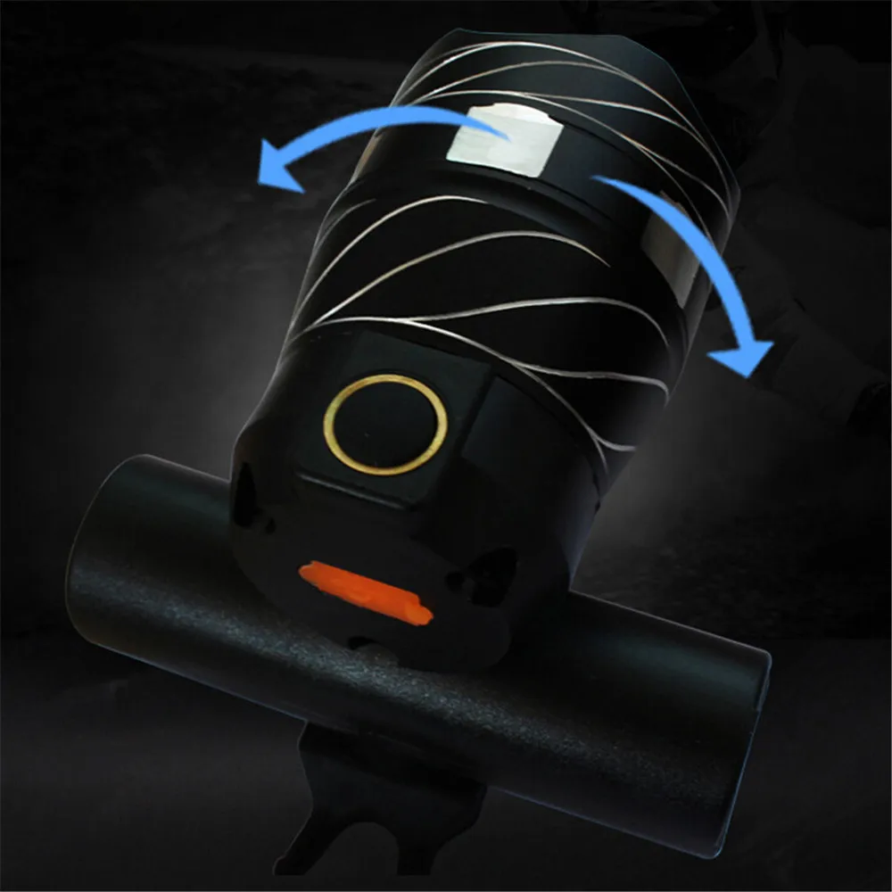 Cheap New USB Rechargeable Super bright 350LM T6 LED Cycling Bike Bicycle Head Light Flashlight 3 Modes Torch Waterproof durable 20 4