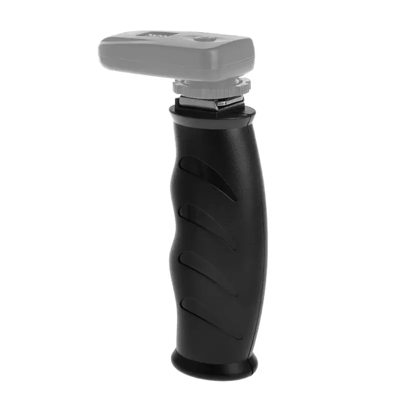 

LED Flash Light Bracket Hot/Cold Shoe Mount Handle Grip for DSLR DV Camera Movie
