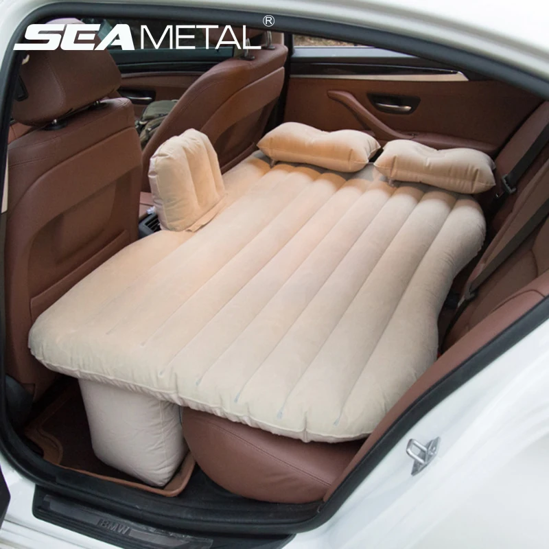 Inflatable Car Bed Air Inflatable Travel Bed Universal for Outdoor