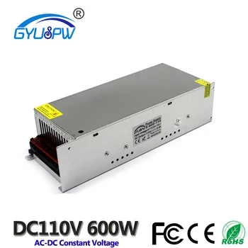 

Switch Power Supply 110V 5.5A 600W Transformers 220v AC to DC110V Voltage Transformer for Stepper Motor CNC Router Machinery