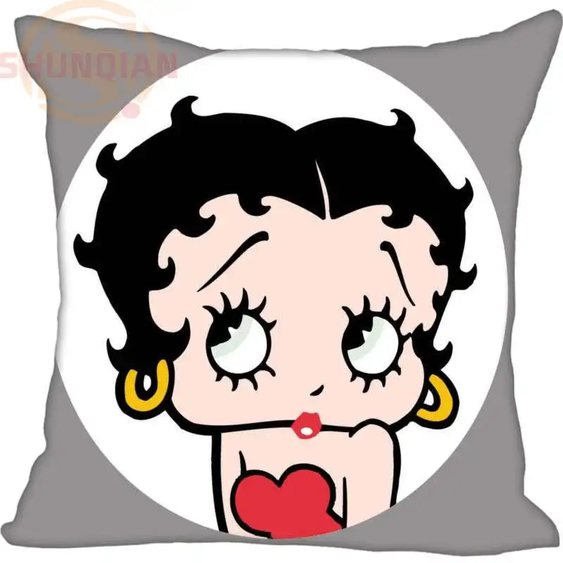 

New Arrival Betty Boop #11 Pillowcase Wedding Decorative Pillow Case Customize Gift For Pillow CoverW&17212