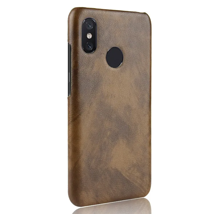 Leather Case for Xiaomi Redmi Note 6 Pro 5 S2 6A A2 Lite Hard Matte Back Cover Note5 Note6 Bumper Fundas |