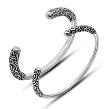 Fashion jewelry titanium steel bracelet Golden hoop lovers titanium steel bracelet Titanium steel jewelry bangles