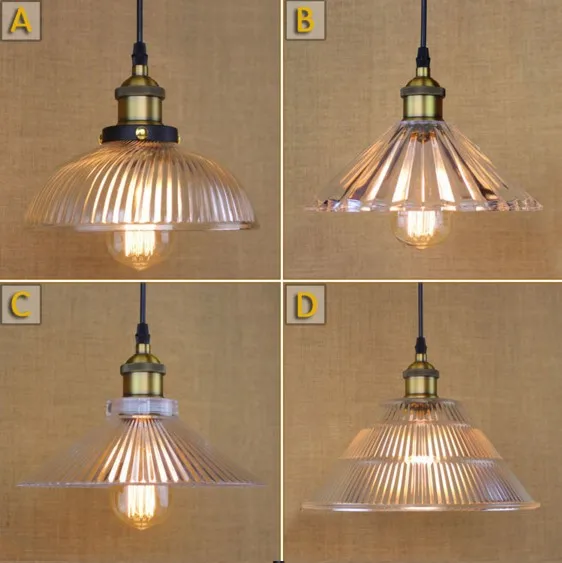 

RH Nordic Retro Loft Style Vintage Industrial Lamp Fixtures For Foyer LED Edison Pendant Light Lamparas Luminaire