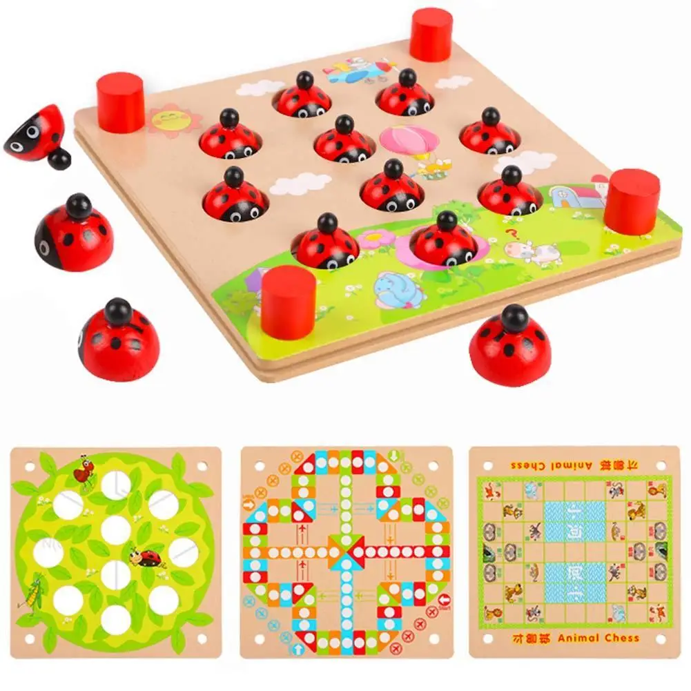 3 компл. деревянные пазлы для детей деревянная игра памяти Раннее обучение Развивающие игрушки Дети интеллектуальная игрушка забавные