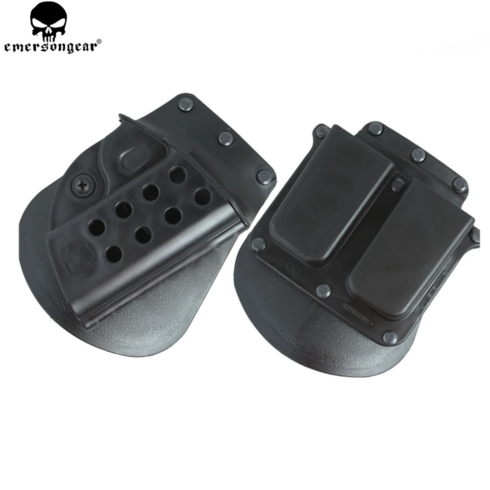 

EMERSONGEAR Holster + Magazine Carrier Set for 1911 Pistol Hunting Airsoft Gun Holster Magazine Pouch Mag Case Accessories
